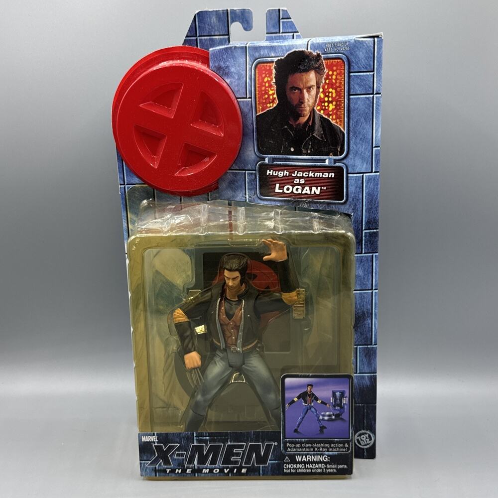 2000 Toy Biz Marvel X-Men: The Movie Hugh Jackman As Logan
